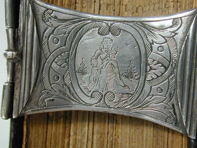 A Beautiful Silver-Mounted HOLY BIBLE Printed in Hamburg in 1737 — image 2