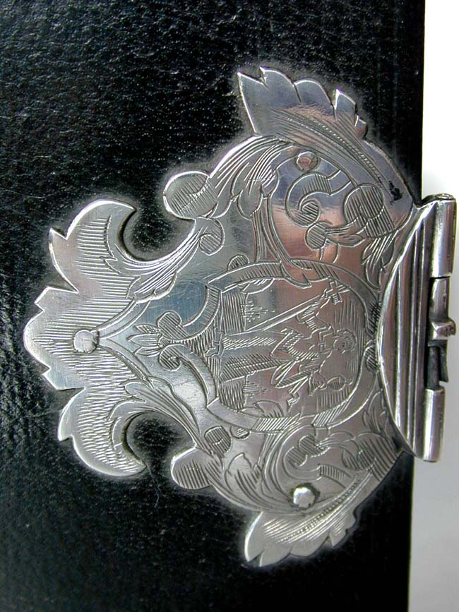 A Beautiful Silver-Mounted HOLY BIBLE Printed in Hamburg in 1737 — image 3