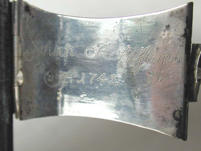 A Beautiful Silver-Mounted HOLY BIBLE Printed in Hamburg in 1737 — image 6