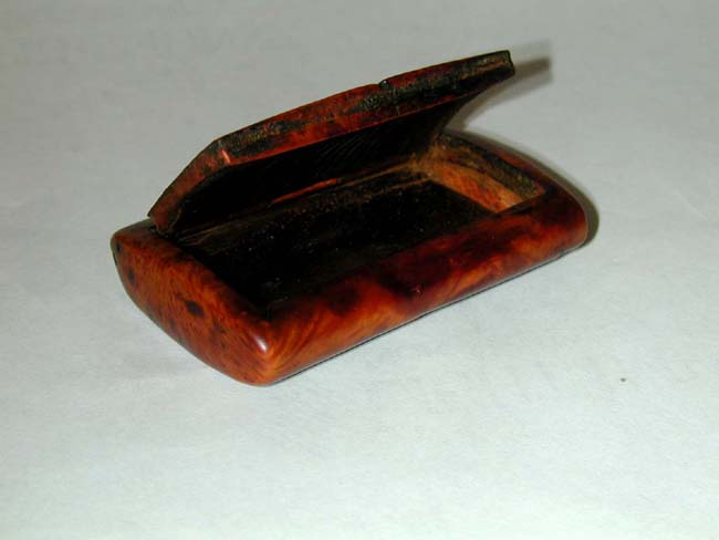 An 18th Century Burled Walnut Tobacco Box — image 2