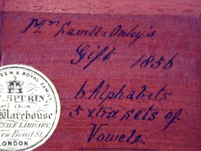 The Finest 19th Century Cased Set of Ivory Alphabets on the Market today! — image 2