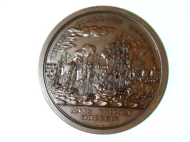 A U.S. Congressional Medal Issued in Honor of Commodore Edward Preble (1761-1807) Circa 1814 — image 2