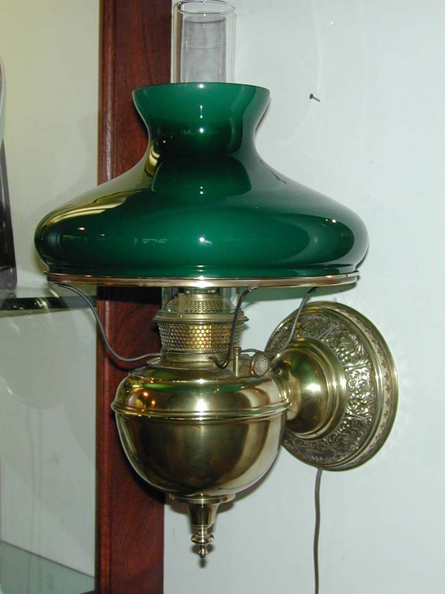 A 19th Century BRADLEY & HUBBARD Wall Mounted Lamp, Now Electrified, Circa 1880