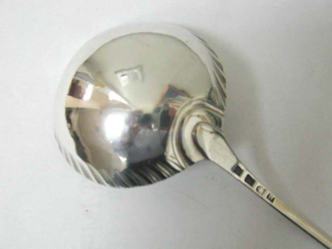 An English Sterling Silver Soup Ladle, London 1772 — image 2