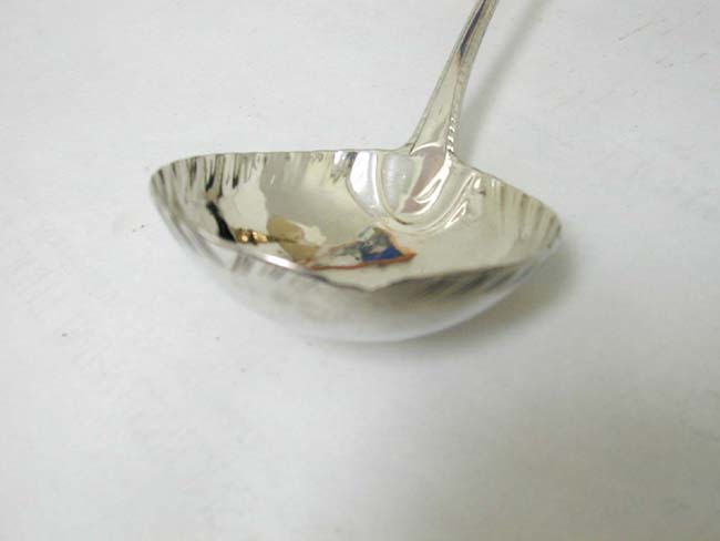 An English Sterling Silver Soup Ladle, London 1772 — image 3
