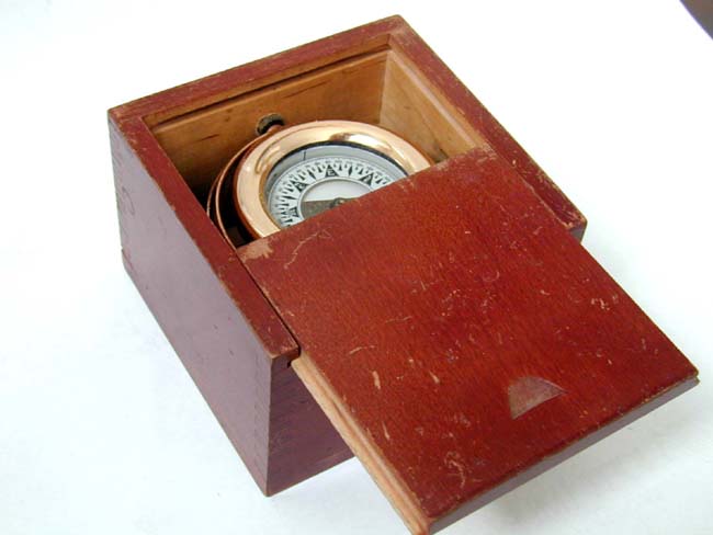 A Small Life Boat Compass by 'Wilcox Crittenden of Connecticut circa 1900-1930 — image 2
