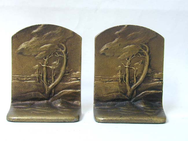 A Pair of Bradley & Hubbard Antique Bookends circa 1910