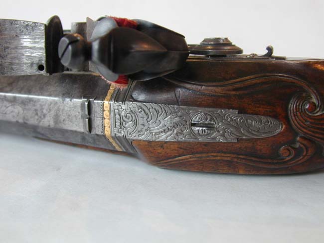 A Fine Silver Mounted English Duelling Pistol By John Twigg of London Dating to 1785 — image 5