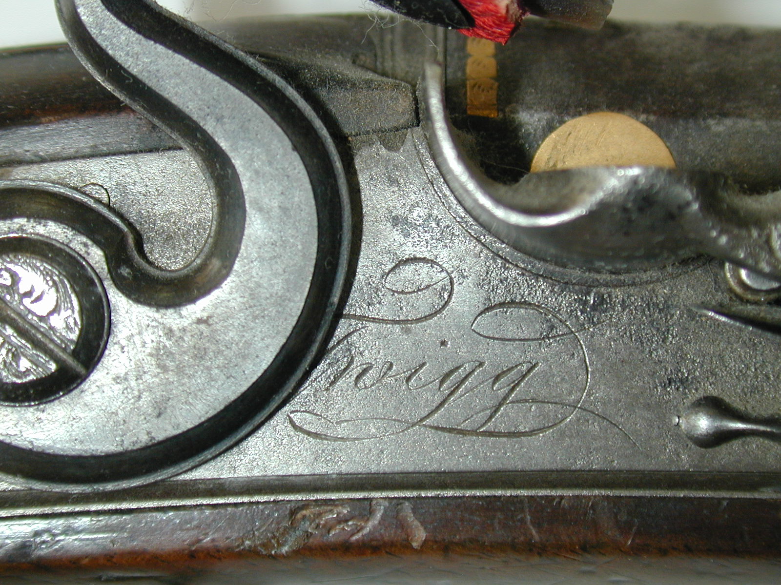 A Fine Silver Mounted English Duelling Pistol By John Twigg of London Dating to 1785 — image 6