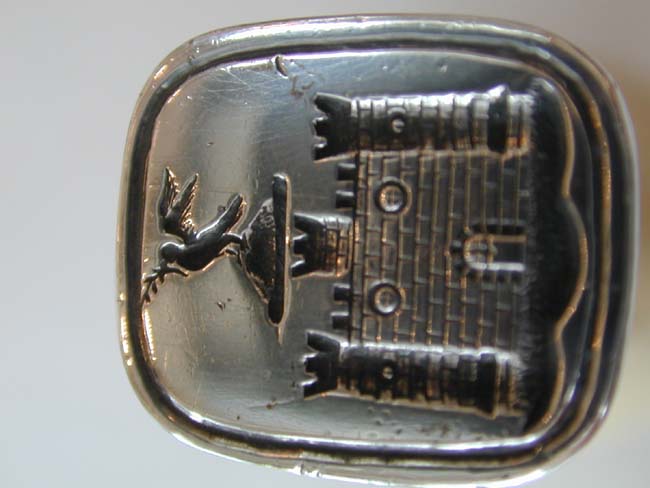 A Fine English Silver Mounted Ivory Desk Seal Circa 1820 — image 2