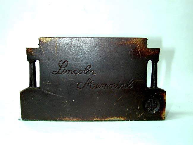 A Pair of BRADLEY & HUBBARD "Lincoln Memorial" Bookends Circa 1925 — image 2