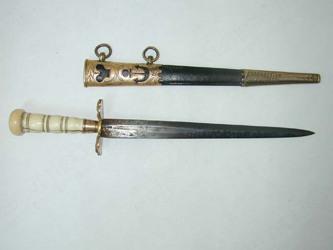 A Good Early 19th century British Naval Officer's Dirk — image 2