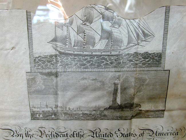 A Fine Ship's Passport Signed by Presidents JAMES MADISON and JAMES MONROE and dated Dec. 3, 1811 — image 5