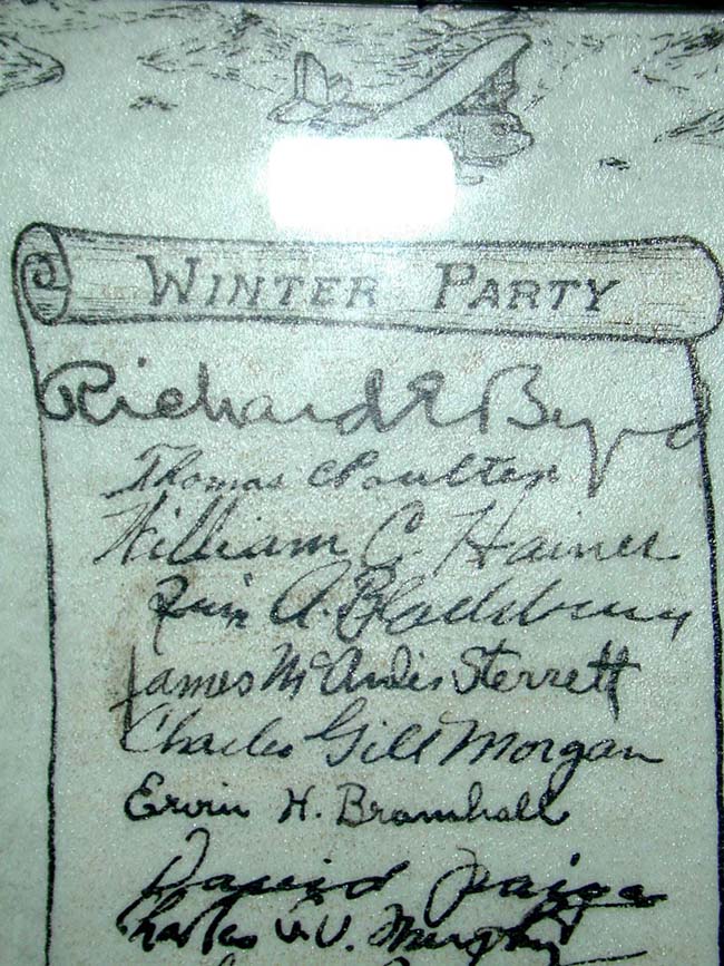 A Rare and Historic Hand Drawn Chart of Admiral Richard E. Byrd's 2nd Antarctic Expedition 1933-1935 — image 2