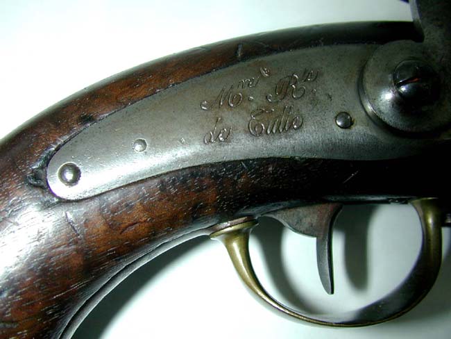 Unissued and Unfired Pair of French Model 1837 Percussion Naval Pistols — image 5
