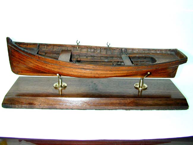 An Early Builders Model of a 'Whitehall' Rowing Boat circa 1880 — image 2