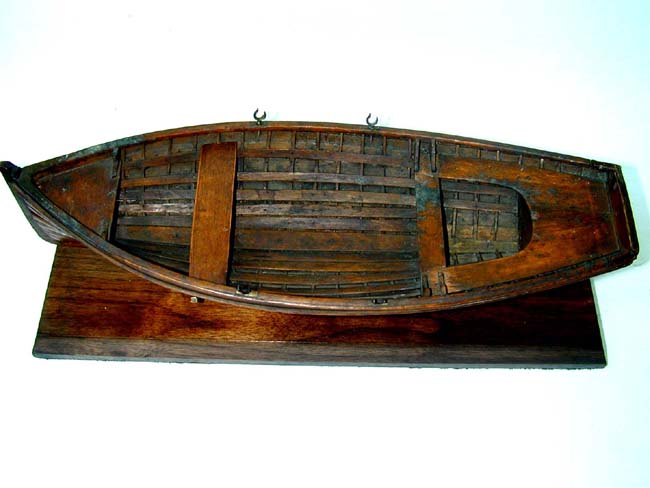 An Early Builders Model of a 'Whitehall' Rowing Boat circa 1880 — image 3