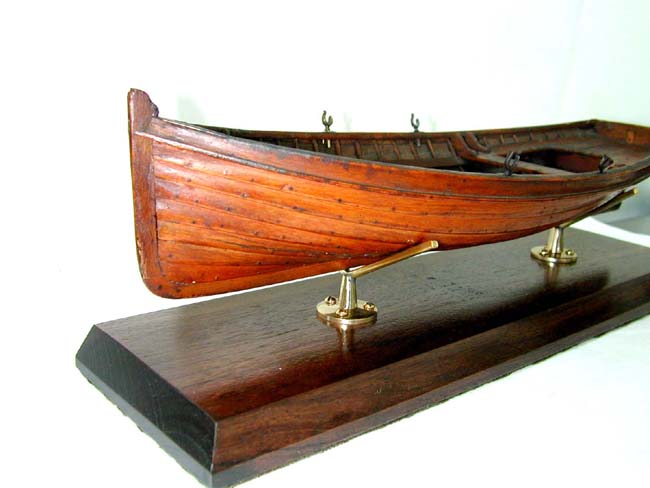 An Early Builders Model of a 'Whitehall' Rowing Boat circa 1880
