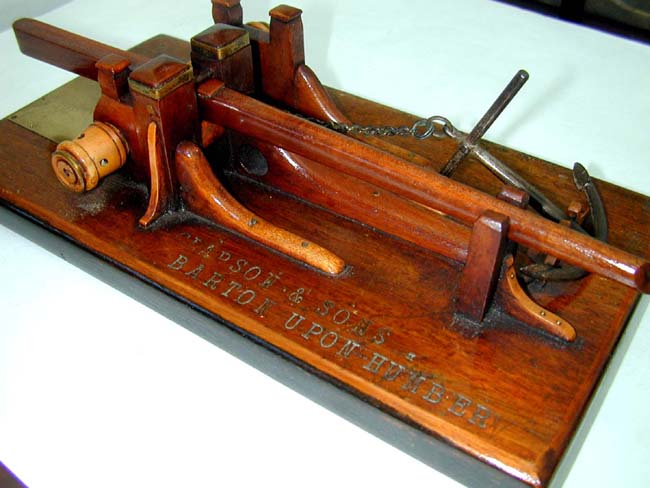 An Original 19th century Patent Model for an Anchor Windlass