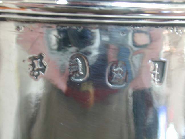 A Fine and Large English George I Period Silver Church Flagon by Gabriel Sleath, London 1714 — image 3