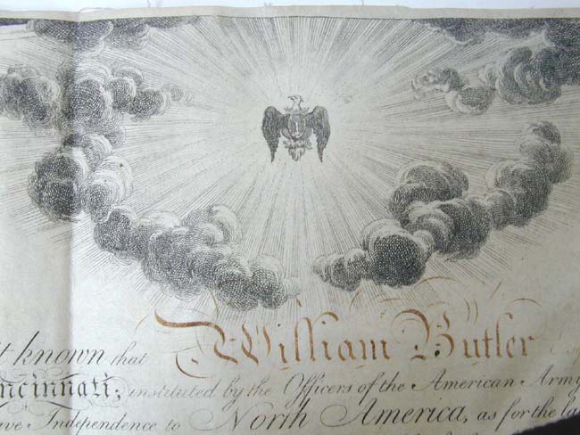 An Historically Important GEORGE WASHINGTON signed Document of the Society of the Cincinnati, dated October 31, 1785 and signed at Mount Vernon. — image 5