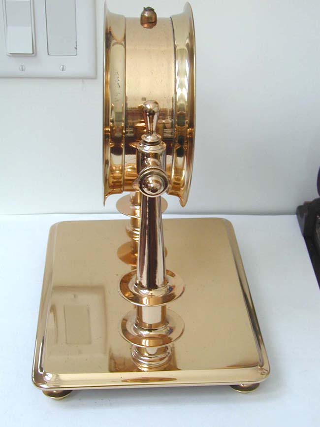 A Presentation Ships Clock on Stand circa 1890 — image 6