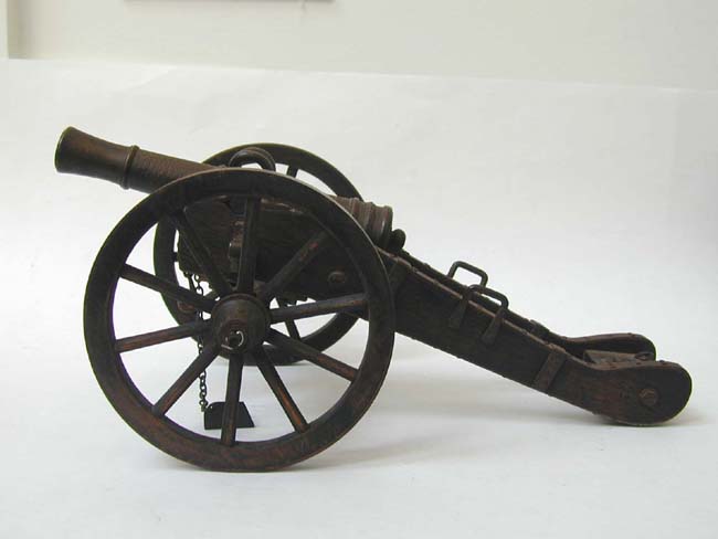 A late 19th century Scale Model of a Napoleonic Period Field Artillery Piece — image 2