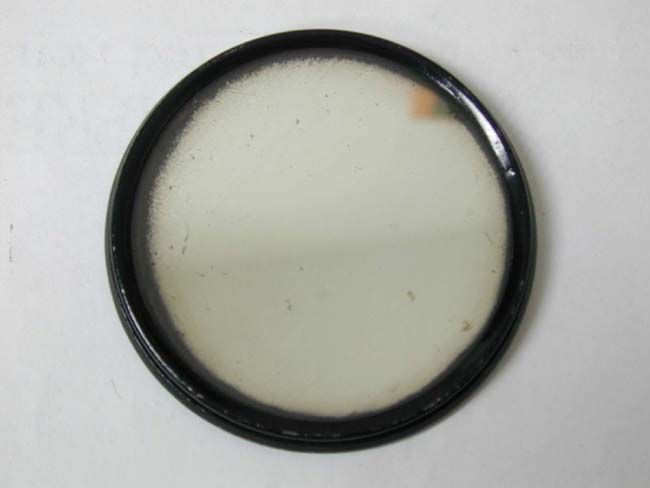 An Whale Oil Advertising Hand Mirror With Photo of the Charles W. Morgan circa 1890 — image 2