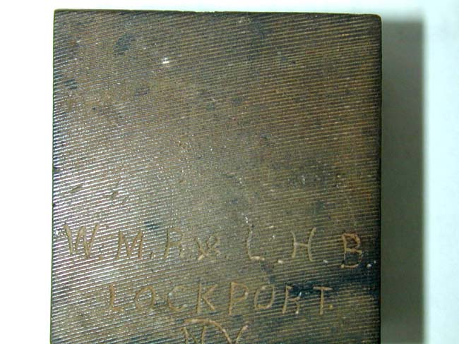 A Mid 19th century Whaling Company Seal Inscribed "NEWFANE" and dated June 15, 1848 — image 3