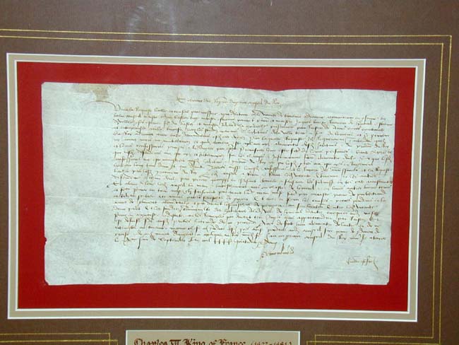 A Late 15th century French Document Dated September 15, 1481 — image 3