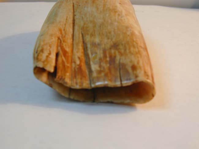 A Wonderful Large 19th century Sperm Whale's Tooth 8 1/4" Long and Weighing 2 pounds 2.8 ounces — image 3
