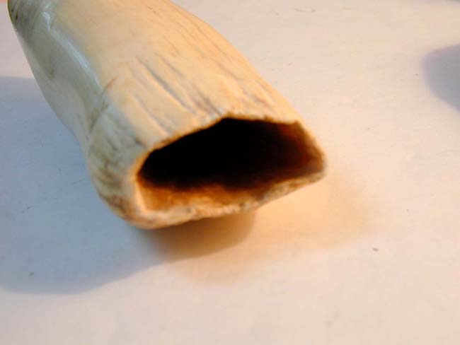 A Large 19th century Scrimshawed Whale's Tooth 8 3/8" Long Weighing 1 pound 15 1/2 ounces — image 6
