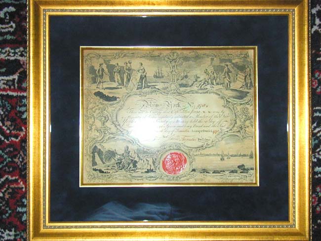 An Historically Important Certificate Issued To CAPT. JOHN PAUL JONES in 1790. — image 3