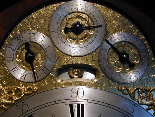 Perhaps the Most Beautiful English Queen Anne Marquetry Longcase Clock circa 1710-1715 On the Market — image 11