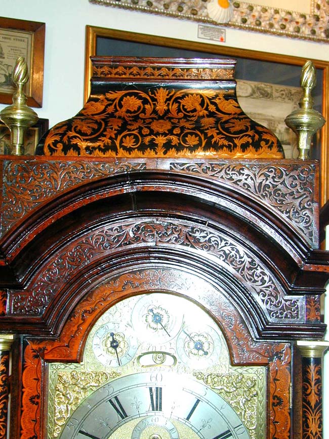Perhaps the Most Beautiful English Queen Anne Marquetry Longcase Clock circa 1710-1715 On the Market — image 6