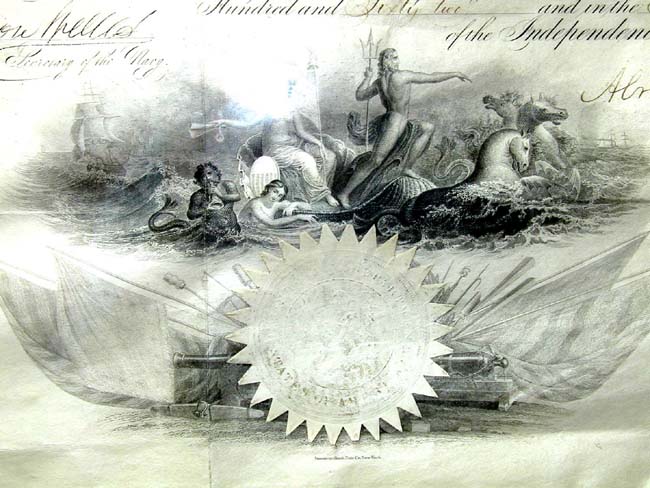 An ABRAHAM LINCOLN Signed Military Commission DATED APRIL 1, 1862
