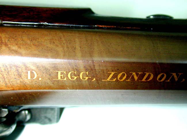 A Fine Late 18th century Silver Mounted Flintlock Officers Pistol By Durs Egg — image 2