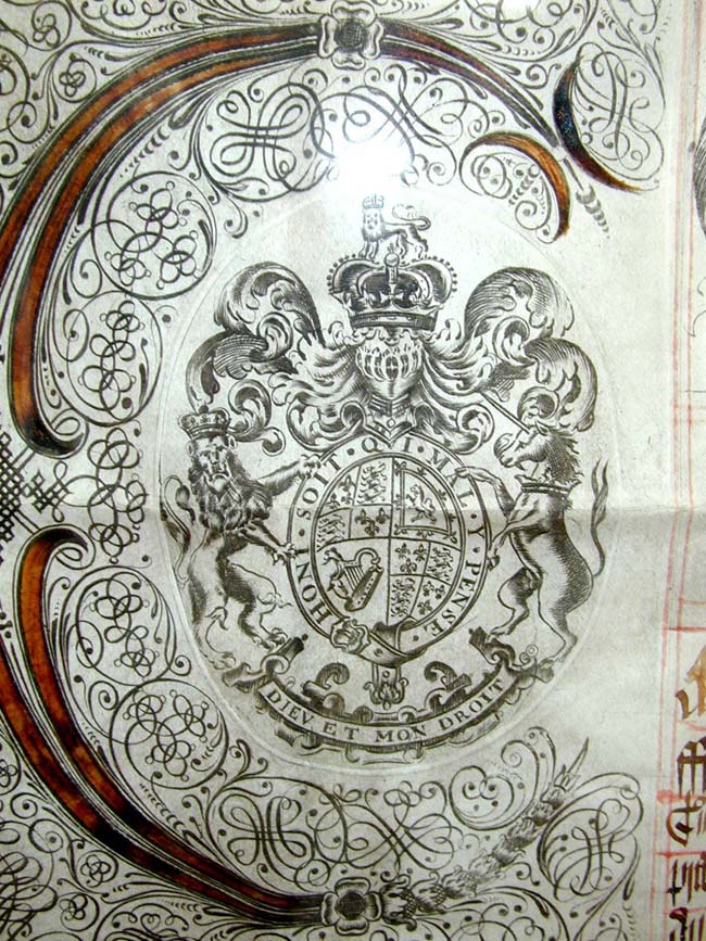A Beautiful 17th century English Document from the Reign of King Charles II 1660-1685 — image 2