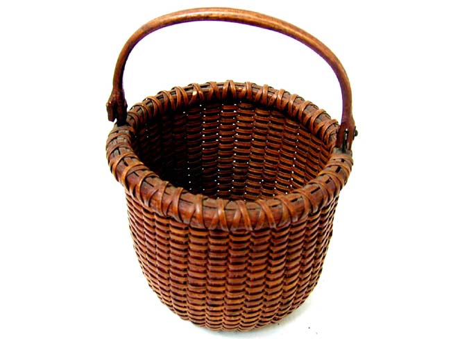 A Fine Small Nantucket Basket circa 1880 — image 2