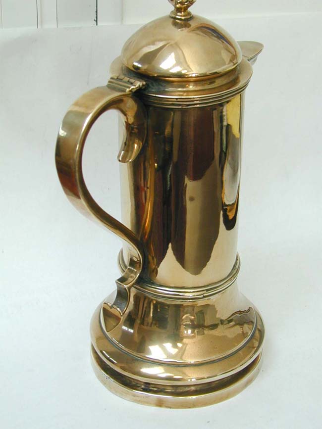 An 18th Century European Brass Flagon circa 1760 — image 2