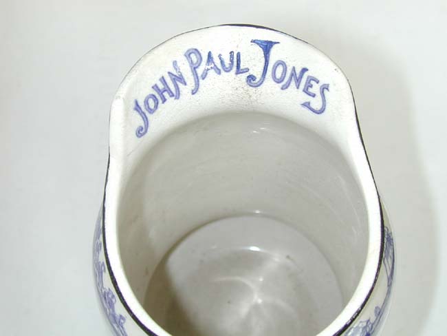 A Buffalo Pottery Company JOHN PAUL JONES Commemorative Pitcher dated 1906. — image 4