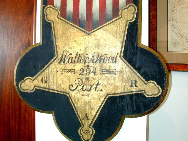 A Rare Carved & Painted Civil War Grand Army of the Republic (G.A.R.) Veterans Post Sign circa 1882 — image 3