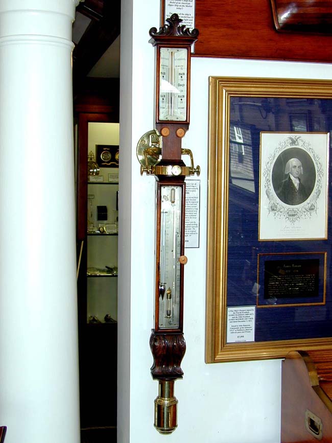 A Fine 19th Century Carved Rosewood Gimbaled Ships Barometer Signed Gerrard, Liverpool, Circa 1860 — image 4
