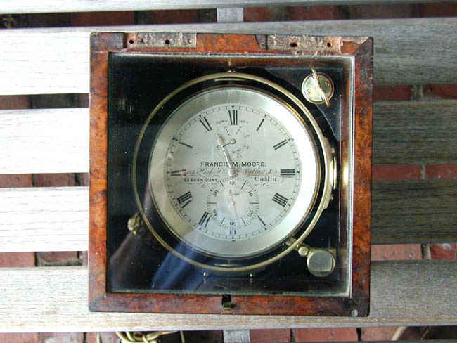 A RARE IRISH Marine 56 Hour Chronometer by Francis M. Moore, Belfast & Dublin, Circa 1880 — image 5