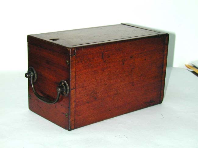 A Good English Library Telescope with Original Fitted Storage Box by John P. Cutts, London, 1822-1841 — image 3