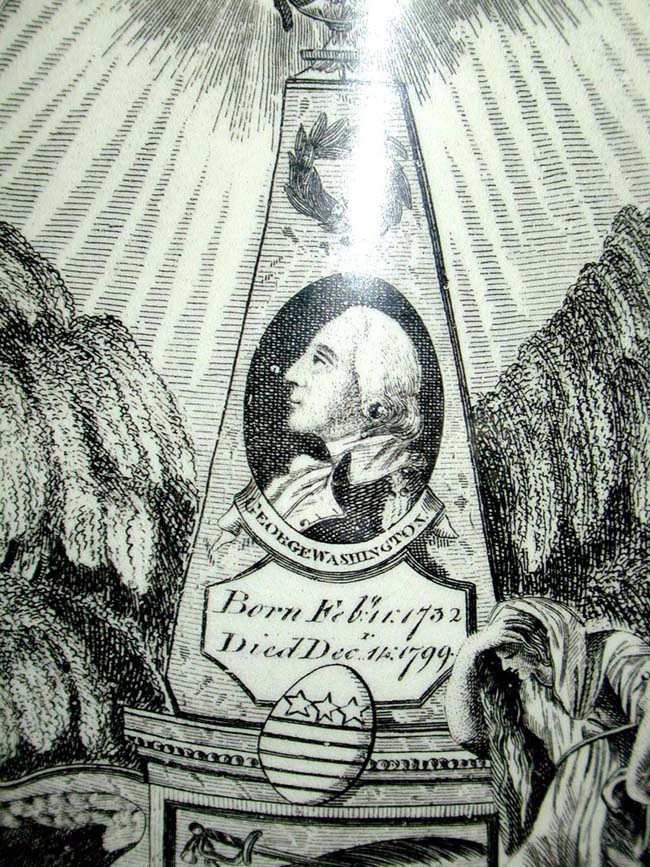 An English Liverpool Black Transfer Pitcher of American Historical Importance circa 1800 — image 6