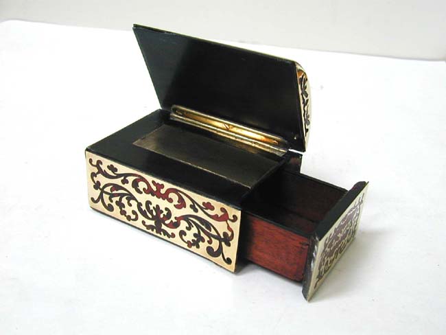 An Early Victorian Boule Match Box circa 1850 — image 2