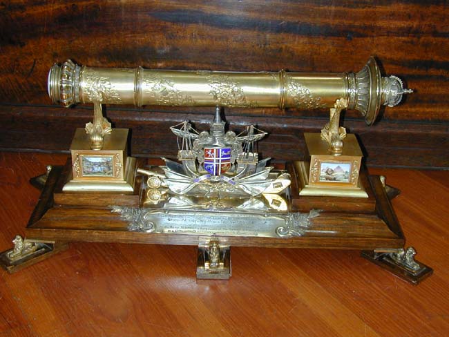 An Important Sterling Silver-Gilt Field Marshall's Baton on Stand Presented to Field Marshall Edmund Allenby, November 11, 1925