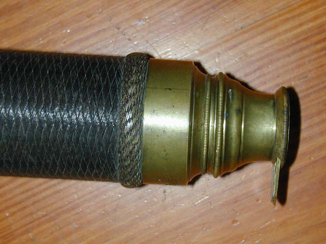 A Single Draw Mariner's Telescope with Baleen Wrapped Barrel circa 1820. — image 2