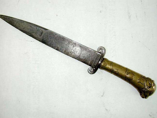 A Pre-Revolutionary War Knife, probably American made, circa 1750